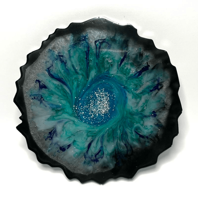 Sous-verres fleur
