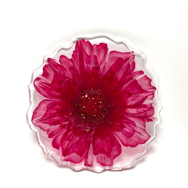 Sous-verres fleur