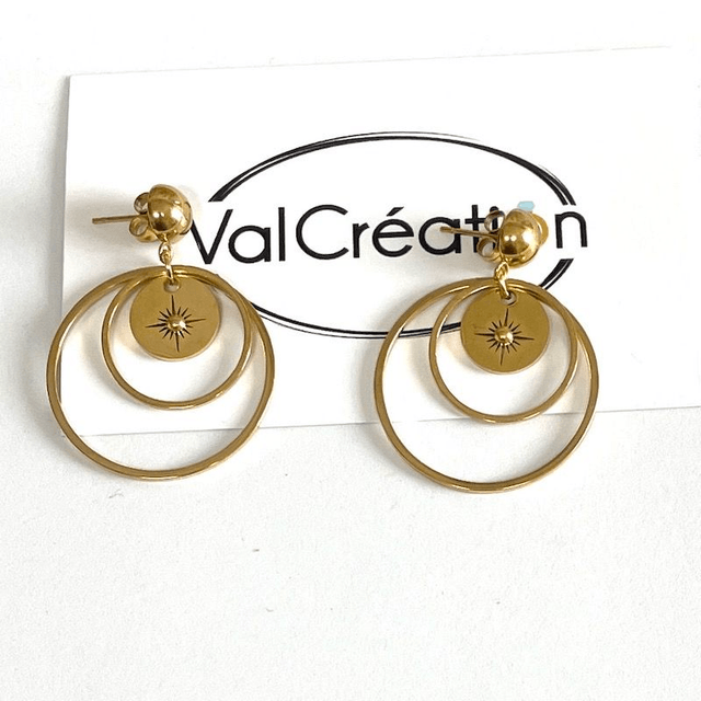Boucles Mini LOLA dorées