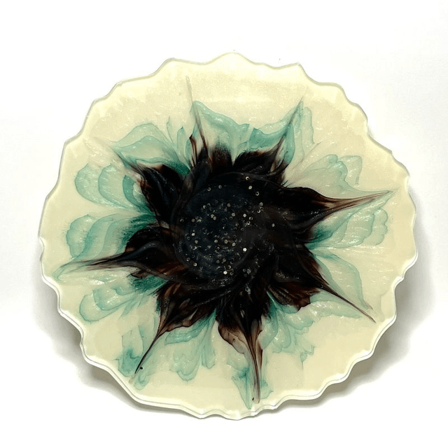 Sous-verres fleur