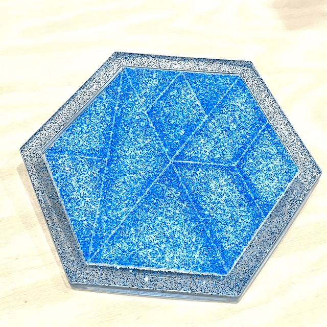 Casse tête hexagonale 10p