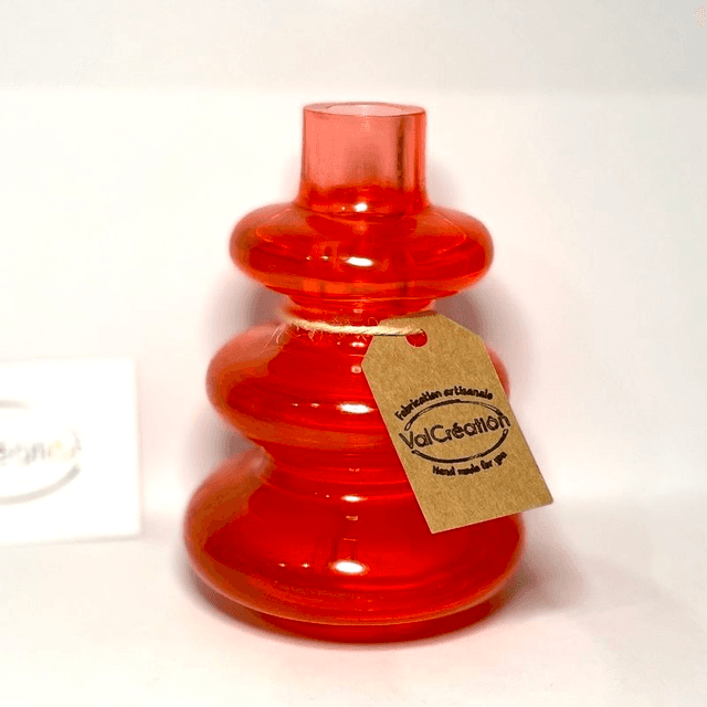 Vase moderne rouge